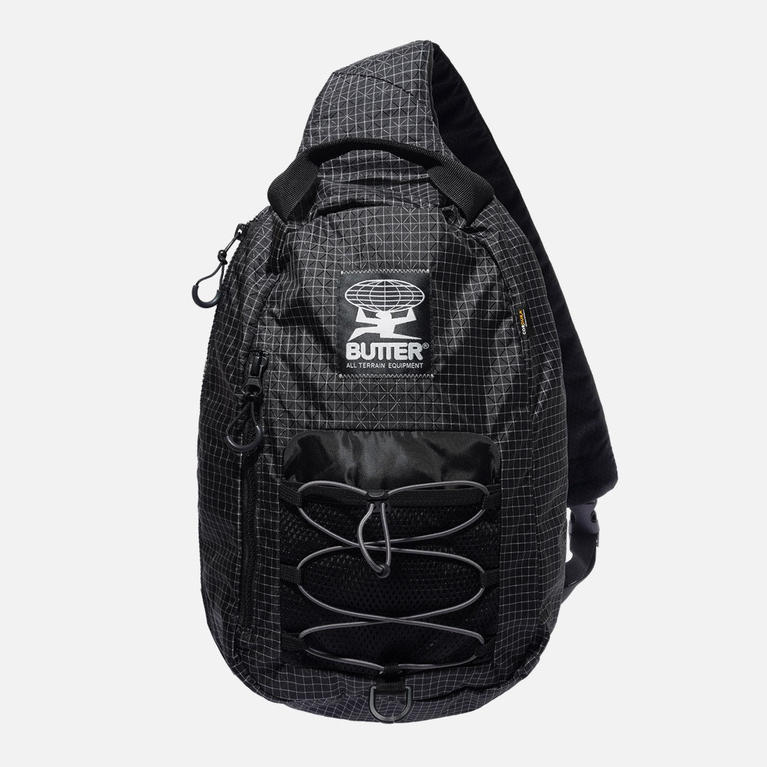 BUTTER GOODS Cordura Express Shoulder Bag - Black
