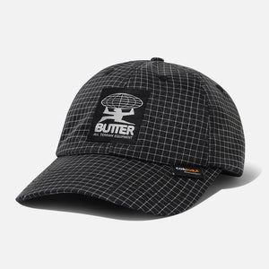 BUTTER GOODS Cordura Terrain 6 Panel Cap - Black
