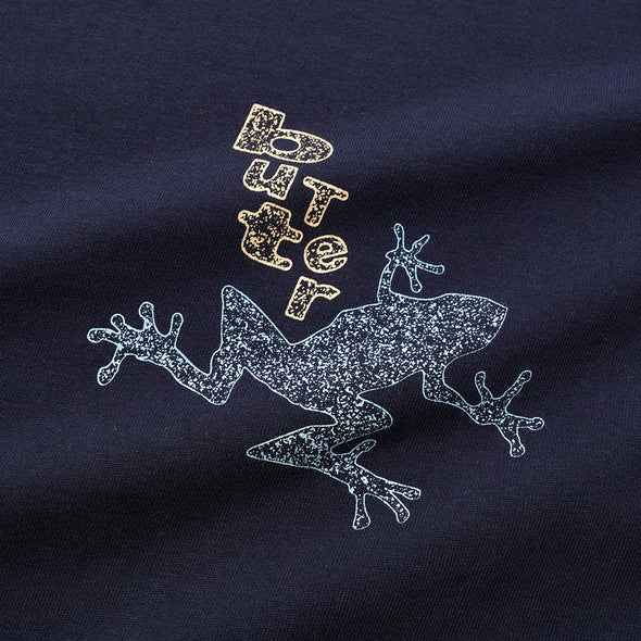 BUTTER GOODS Croaker Tee - Navy