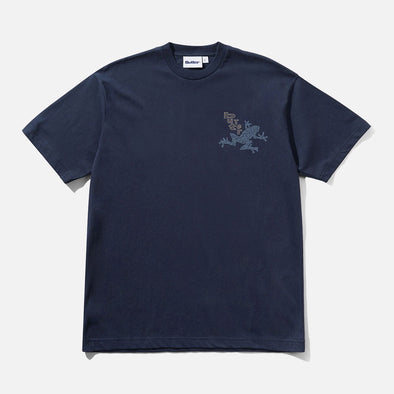 BUTTER GOODS Croaker Tee - Navy
