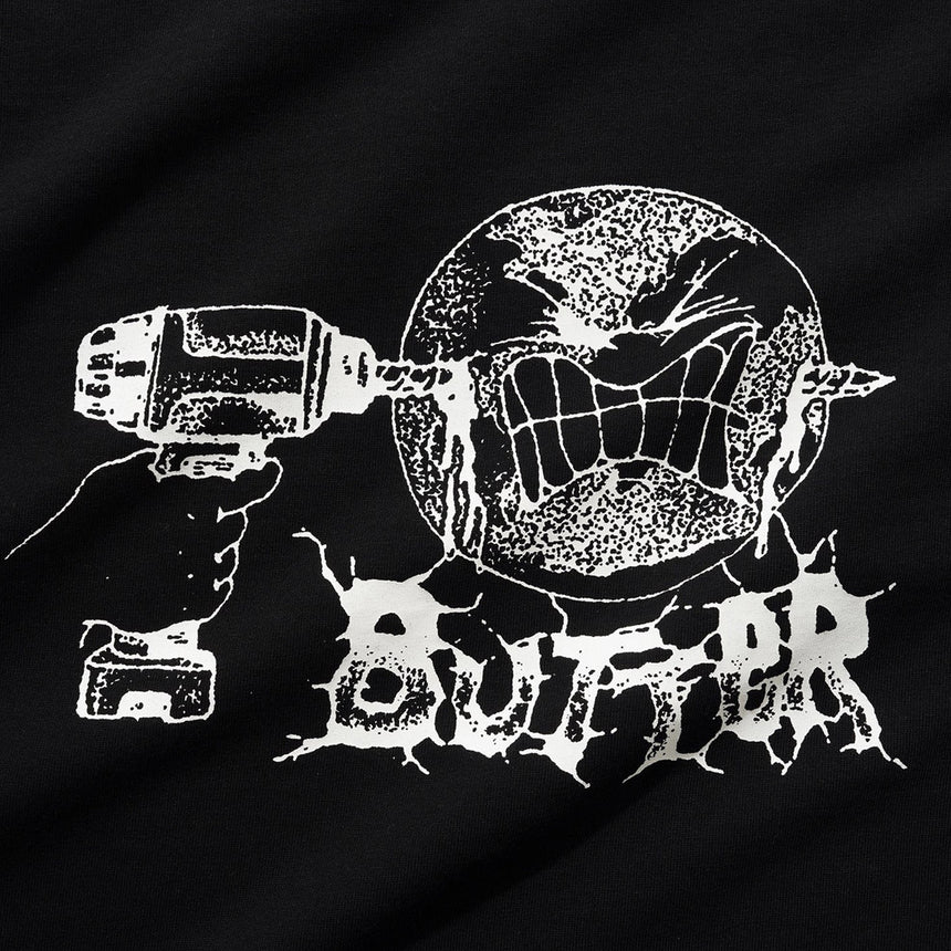 BUTTER GOODS Drill Tee - Black