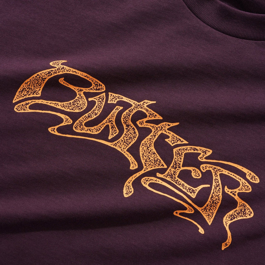 BUTTER GOODS Drummer Tee - Eggplant