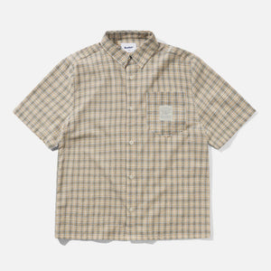 BUTTER GOODS Equipment Short Sleeve Shirt - Copper
