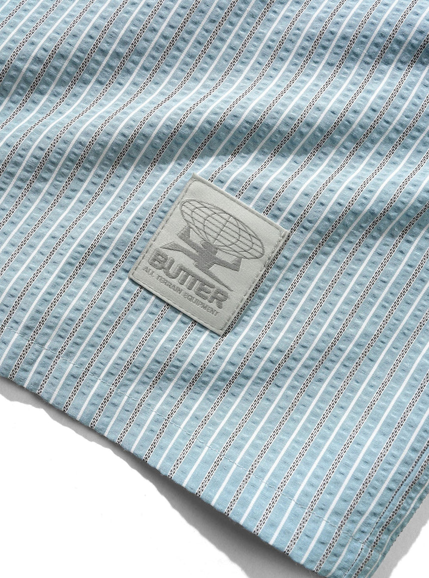 BUTTER GOODS Equipment Short Sleeve Shirt - Sky