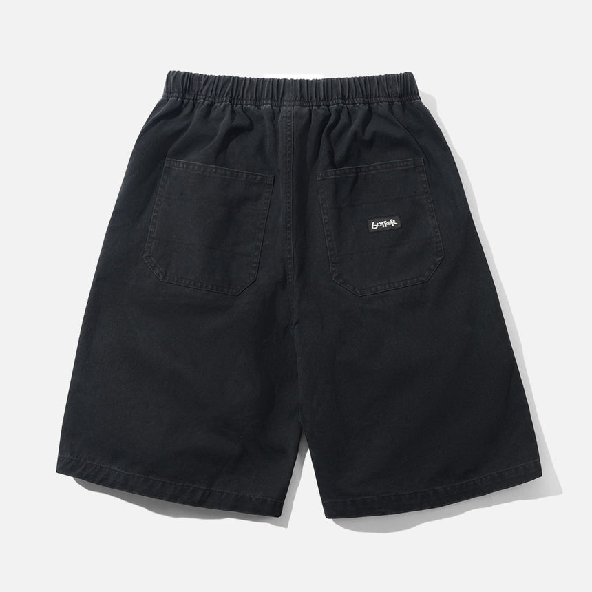 BUTTER GOODS Everyday Shorts - Washed Black