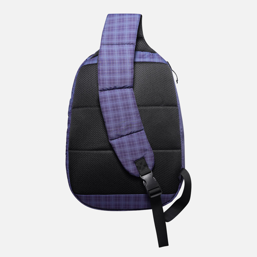 BUTTER GOODS Express Shoulder Bag - Navy Plaid