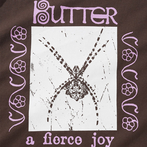 BUTTER GOODS Fierce Joy Tee - Chocolate