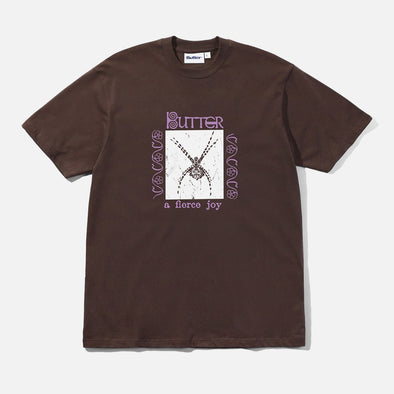 BUTTER GOODS Fierce Joy Tee - Chocolate