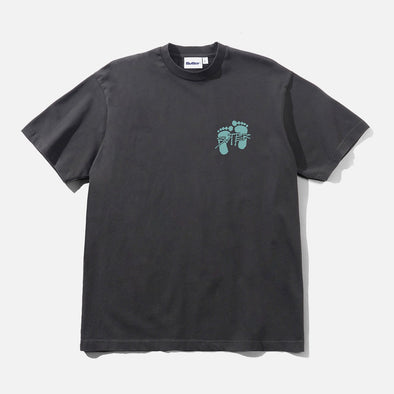 BUTTER GOODS Footprints Tee - Black