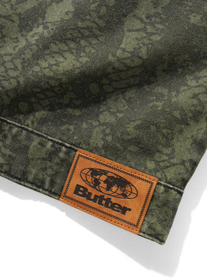 BUTTER GOODS Garage Denim Jacket - Lowland Camo