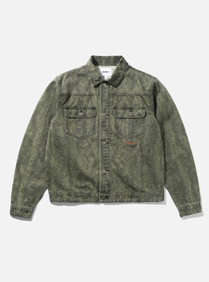 BUTTER GOODS Garage Denim Jacket - Lowland Camo