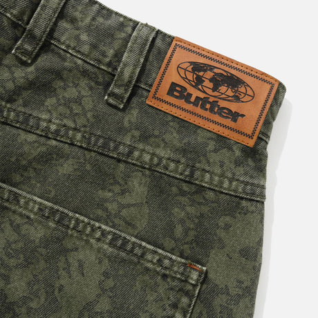 BUTTER GOODS Garage Denim Jeans - Lowland Camo