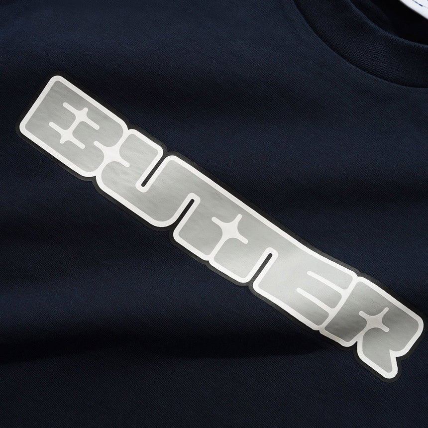 BUTTER GOODS Glint Tee - Navy
