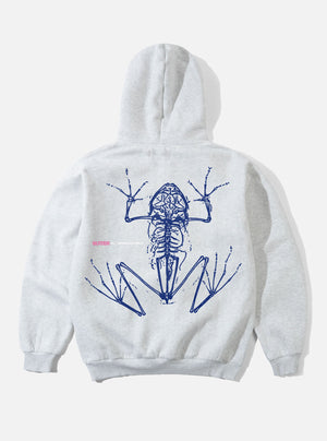 BUTTER GOODS Leap Pullover Hood - Ash