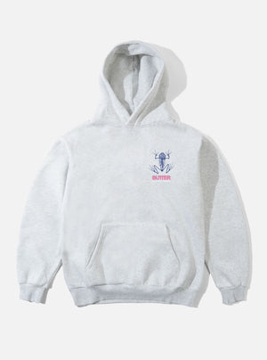 BUTTER GOODS Leap Pullover Hood - Ash