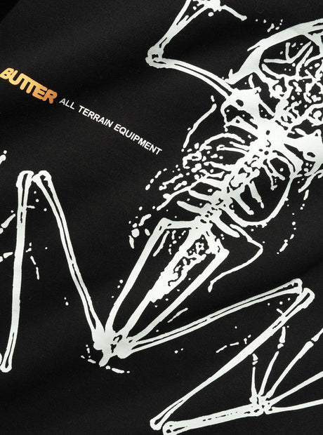 BUTTER GOODS Leap Pullover Hood - Black