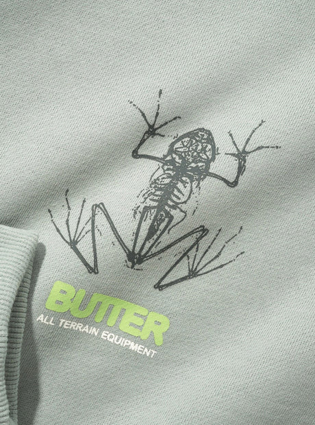 BUTTER GOODS Leap Pullover Hood - Dolphin