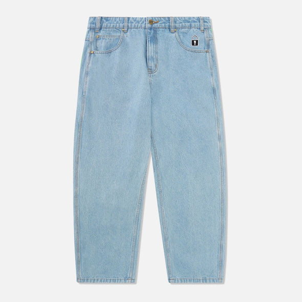 BUTTER GOODS Lock Baggy Denim Jeans - Light Indigo