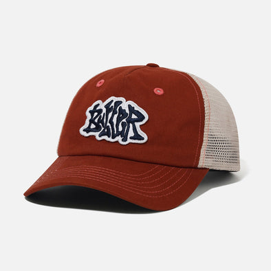 BUTTER GOODS Melt Trucker Cap - Brick