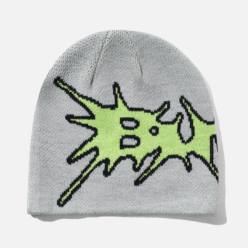 BUTTER GOODS Nail Skully Beanie - Grey