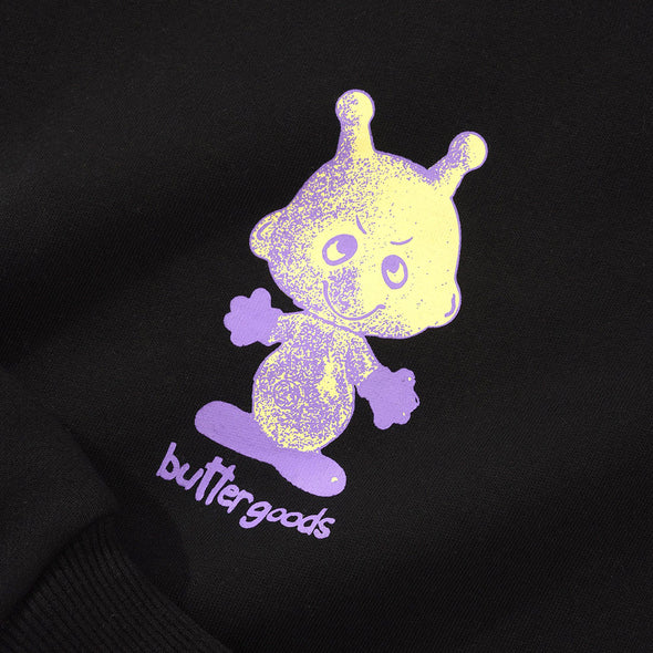 BUTTER GOODS Newcomer Pullover Hood - Black