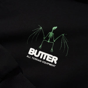 BUTTER GOODS Nocturnal Pullover Hood - Black