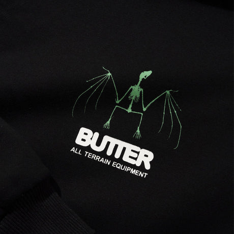 BUTTER GOODS Nocturnal Pullover Hood - Black