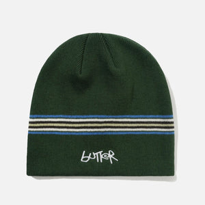 BUTTER GOODS Pier Skully Beanie - Moss
