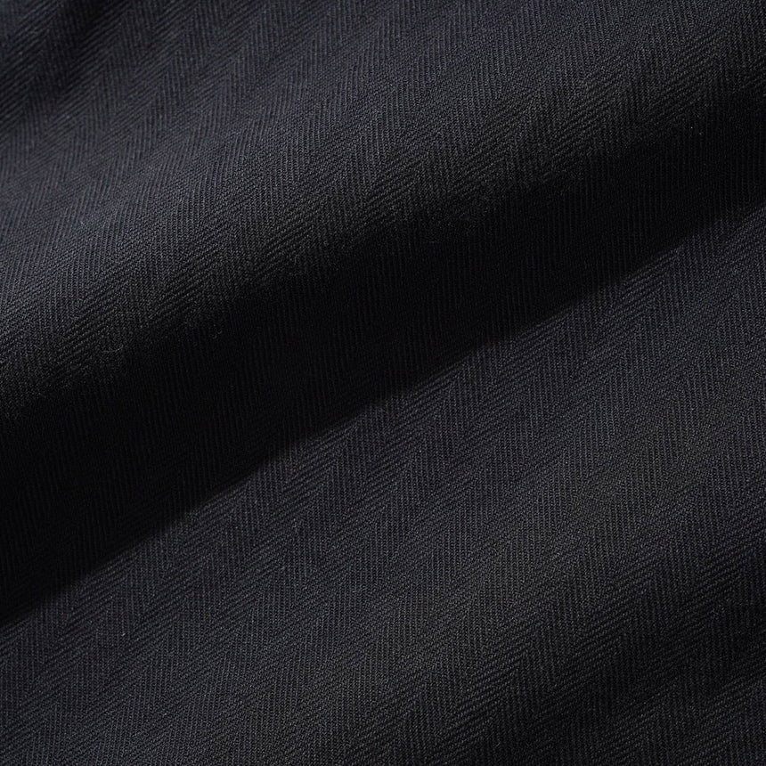 BUTTER GOODS Pleated Trousers - Washed Black