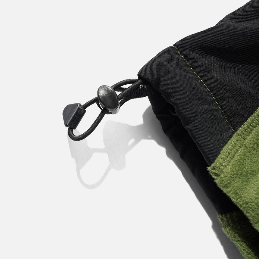 BUTTER GOODS Polartec 1/4 Zip Pullover - Army