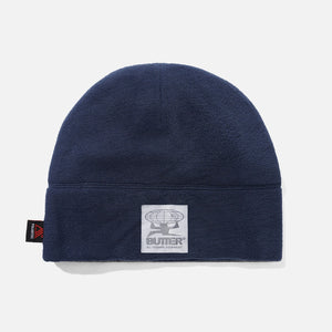 BUTTER GOODS Polartec Skully Beanie - Navy