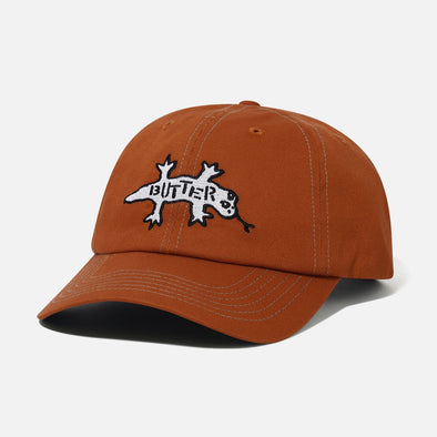 BUTTER GOODS Reptile 6 Panel Cap - Caramel