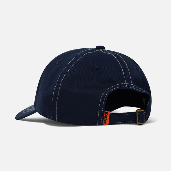 BUTTER GOODS Reptile 6 Panel Cap - Midnight
