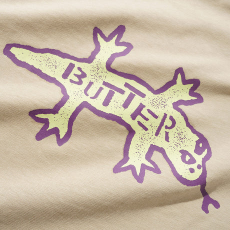 BUTTER GOODS Reptile Tee - Tan