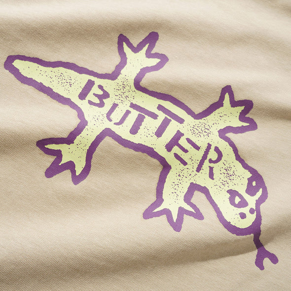 BUTTER GOODS Reptile Tee - Tan