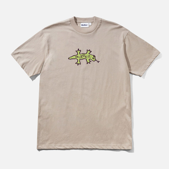 BUTTER GOODS Reptile Tee - Tan