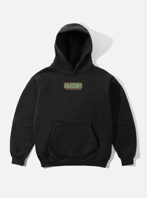 BUTTER GOODS Reserved Pullover Hood - Black