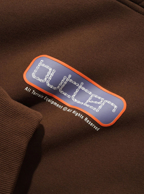 BUTTER GOODS Reserved Pullover Hood - Dark Brown
