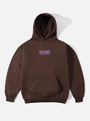 BUTTER GOODS Reserved Pullover Hood - Dark Brown