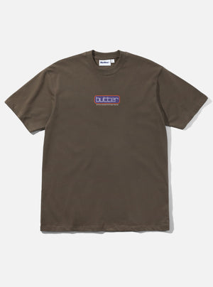 BUTTER GOODS Reserved Tee - Brown