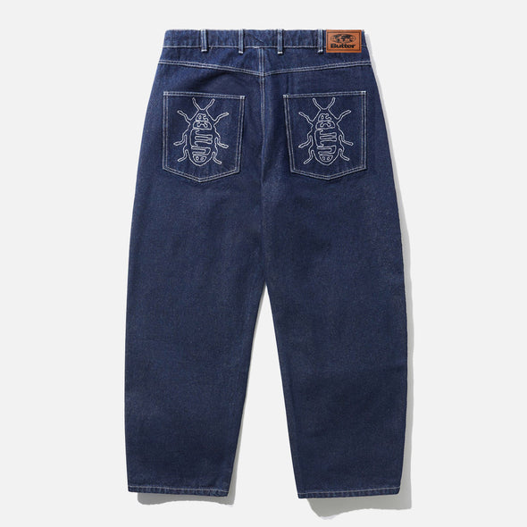 BUTTER GOODS Roach Denim Jeans - Dark Indigo