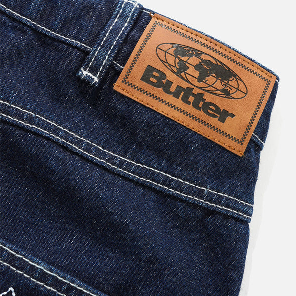 BUTTER GOODS Roach Denim Jeans - Dark Indigo