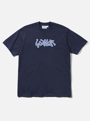 BUTTER GOODS Rush Tee - Navy