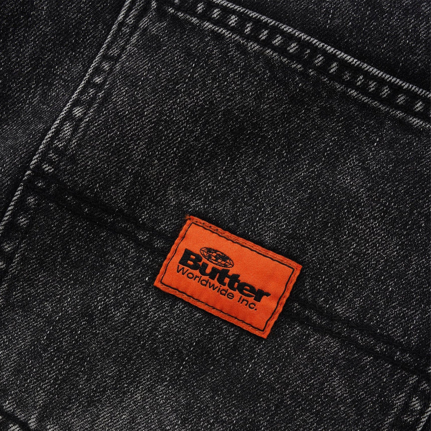 BUTTER GOODS Santosuosso Denim Jeans - Stonewash Black