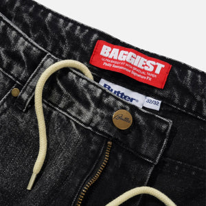BUTTER GOODS Santosuosso Denim Jeans - Stonewash Black
