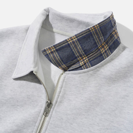 BUTTER GOODS Sketch 1/4 Zip Sweater - Ash