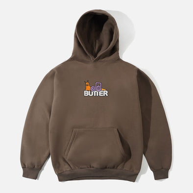 BUTTER GOODS Snail Pullover Hood - Umber
