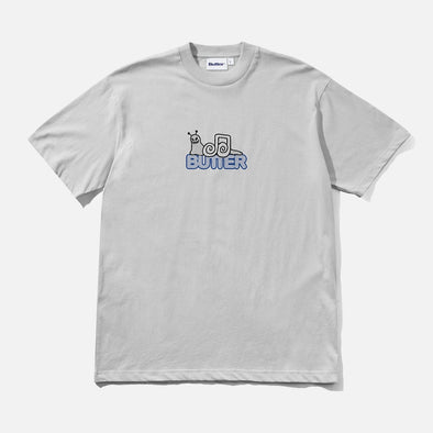 BUTTER GOODS Snail Tee - Cement
