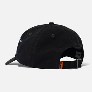 BUTTER GOODS Solar 6 Panel Cap - Washed Black