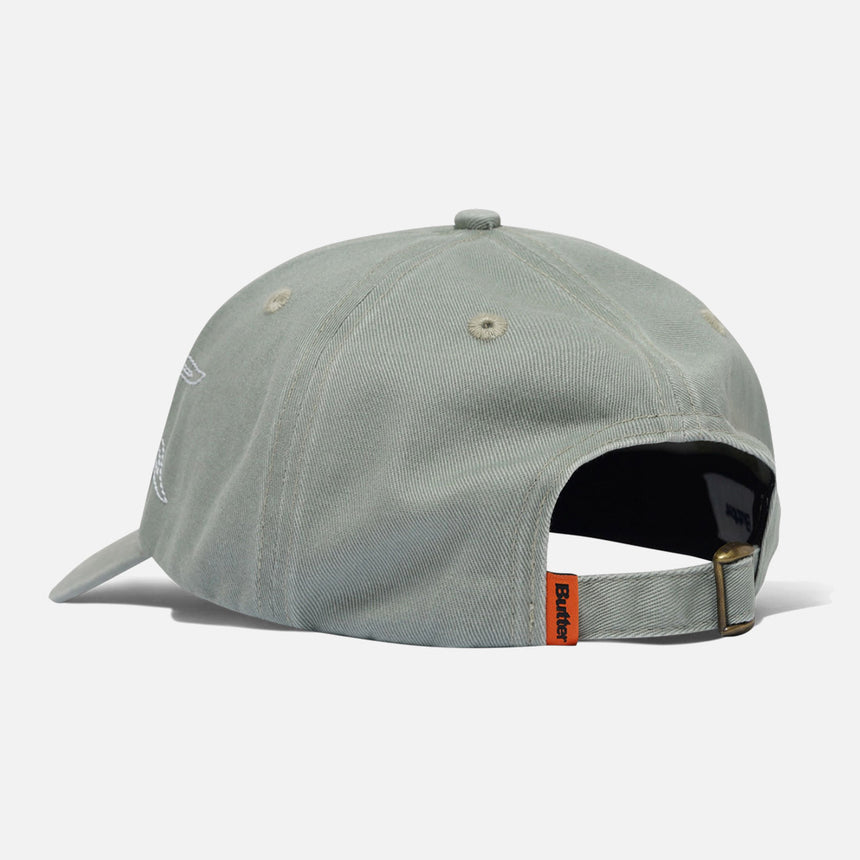 BUTTER GOODS Solar 6 Panel Cap - Washed Dull Mint